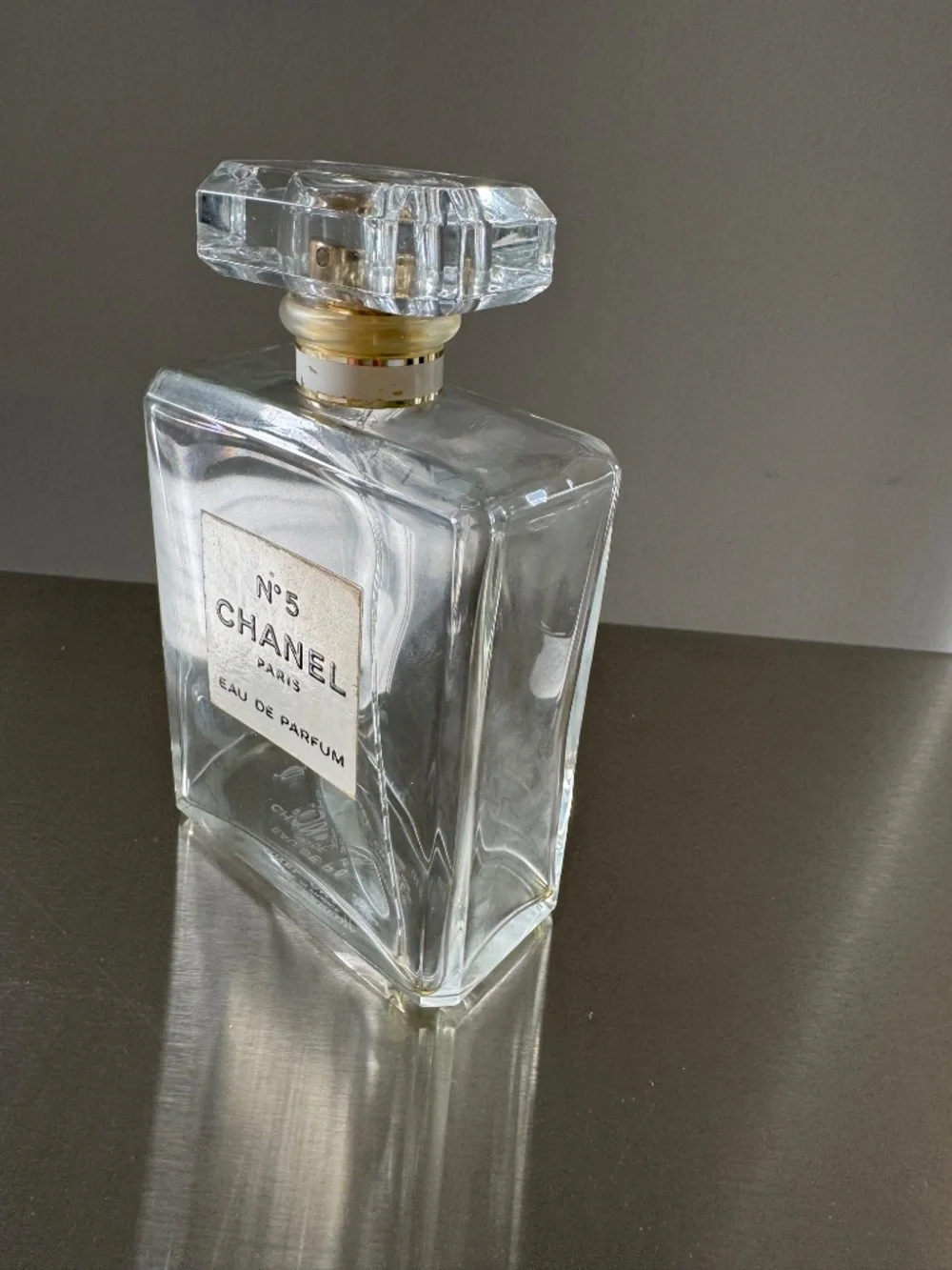 Chanel No 5 Empty 200ml Perfume Bottle